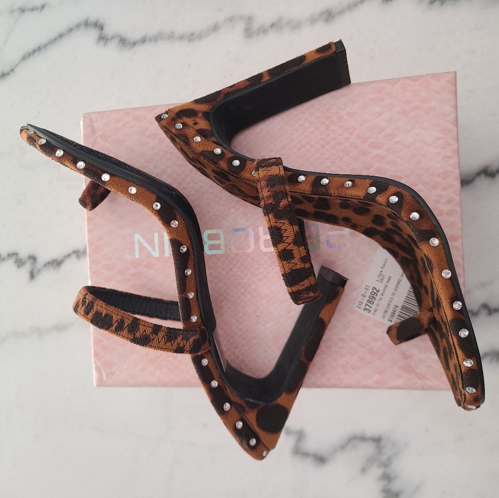 Cape Robbin Envy Leopard Mule